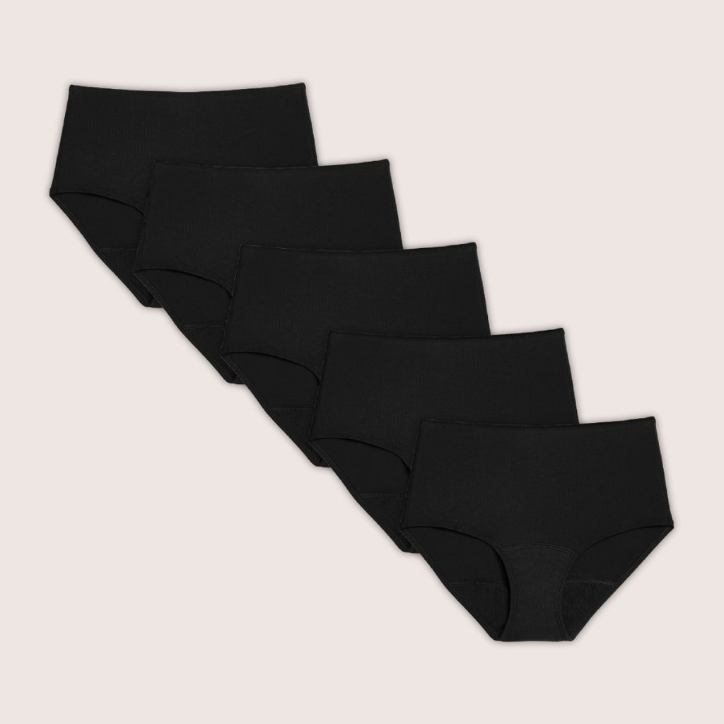 5 Pack Soft Cotton Underwear